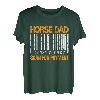 Pferd Papa Scan für Zahlung lustig für Papa T-Shirt