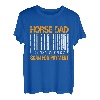 Pferd Papa Scan für Zahlung lustig für Papa T-Shirt