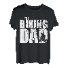 The Biking Dad Cooles Vater Radler Vater Fahrrad Geschenk T-Shirt