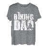The Biking Dad Cooles Vater Radler Vater Fahrrad Geschenk T-Shirt