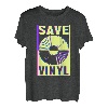 Save Vinyl Sound Musiker Plattenspieler Schallplatte DJ T-Shirt