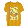 Save Vinyl Sound Musiker Plattenspieler Schallplatte DJ T-Shirt