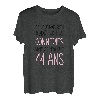 Damen Geburtstag Frau 44 Jahre Geschenkidee Originelle lustig T-Shirt