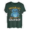 Offizielles Eulen Schlafshirt - Eule Müde Nachthemd T-Shirt