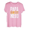 Papa ist mein Held Vatertag Stiefvater Papi Dad Xmas T-Shirt