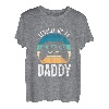 Herren Leveled Up To Padre Für Vater Geschenk Papa T-Shirt