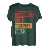 60. Geburtstag Legendär Seit Dezember 1962 Geschenk T-Shirt