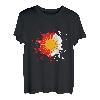 Cooles Jesiden yezidi I yezide yezidische Flagge Fahne T-Shirt
