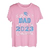 Herren Proud Dad Of 2023 Graduate Shirt Daddy Abschluss T-Shirt