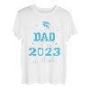 Herren Proud Dad Of 2023 Graduate Shirt Daddy Abschluss T-Shirt