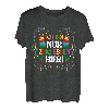 Ich Bin Nur Zum Essen Hier Weihnachtsshirt Familie Christmas T-Shirt