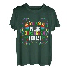 Ich Bin Nur Zum Essen Hier Weihnachtsshirt Familie Christmas T-Shirt