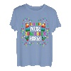 Ich Bin Nur Zum Essen Hier Weihnachtsshirt Familie Christmas T-Shirt