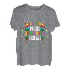 Ich Bin Nur Zum Essen Hier Weihnachtsshirt Familie Christmas T-Shirt