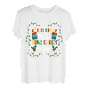 Ich Bin Nur Zum Essen Hier Weihnachtsshirt Familie Christmas T-Shirt