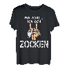 Egal Ich Geh Zocken Gamer Lustige Weihnachts Geschenk Shirt T-Shirt