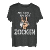 Egal Ich Geh Zocken Gamer Lustige Weihnachts Geschenk Shirt T-Shirt