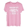 Richtig cooler Papa, Witziges Vater Motiv mit Spruch, Herren T-Shirt