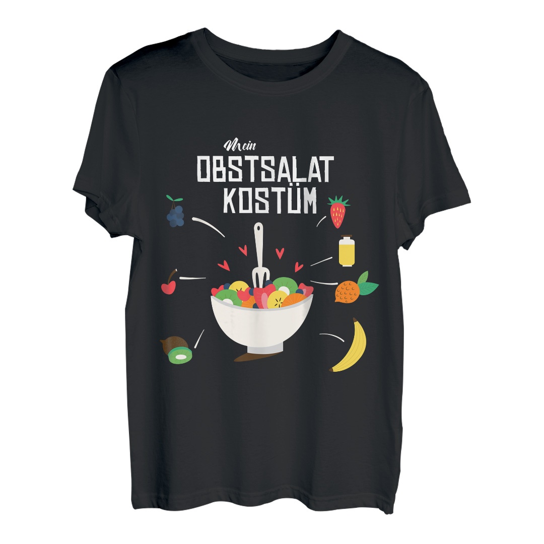 Fasching &amp; Karneval - Obstsalat Kostüm T-Shirt