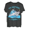 My Birthday Cruise Ship Shirt Feuerwerk Party Herren Damen Kinder T-Shirt
