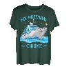 My Birthday Cruise Ship Shirt Feuerwerk Party Herren Damen Kinder T-Shirt