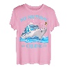 My Birthday Cruise Ship Shirt Feuerwerk Party Herren Damen Kinder T-Shirt