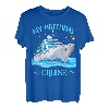 My Birthday Cruise Ship Shirt Feuerwerk Party Herren Damen Kinder T-Shirt