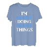 Herren I'm Stefan Doing Stefan Things Vornamen Spruch Geschenk T-Shirt