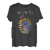 No Racism Fingerabdruck Regenbogen Dezent Schlicht Human T-Shirt