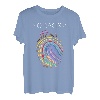 No Racism Fingerabdruck Regenbogen Dezent Schlicht Human T-Shirt