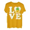 Love Irish Leprechaun Herren Damen Kinder Jungen & Mädchen Pattys Day T-Shirt