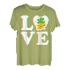 Love Irish Leprechaun Herren Damen Kinder Jungen & Mädchen Pattys Day T-Shirt