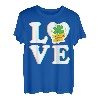 Love Irish Leprechaun Herren Damen Kinder Jungen & Mädchen Pattys Day T-Shirt