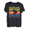 Skater-Dad wie ein normaler Vater, außer viel coolerem Vatertag T-Shirt