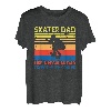 Skater-Dad wie ein normaler Vater, außer viel coolerem Vatertag T-Shirt