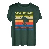 Skater-Dad wie ein normaler Vater, außer viel coolerem Vatertag T-Shirt