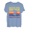Skater-Dad wie ein normaler Vater, außer viel coolerem Vatertag T-Shirt