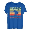Skater-Dad wie ein normaler Vater, außer viel coolerem Vatertag T-Shirt