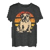 Retro Englische Bulldogge T-Shirt Geschenk Idee