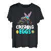 Oster-Junge Monster Truck Crushing Egg Bunny Ostertag T-Shirt