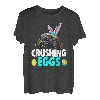 Oster-Junge Monster Truck Crushing Egg Bunny Ostertag T-Shirt