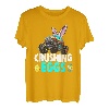 Oster-Junge Monster Truck Crushing Egg Bunny Ostertag T-Shirt