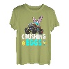 Oster-Junge Monster Truck Crushing Egg Bunny Ostertag T-Shirt