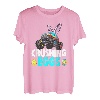Oster-Junge Monster Truck Crushing Egg Bunny Ostertag T-Shirt