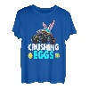 Oster-Junge Monster Truck Crushing Egg Bunny Ostertag T-Shirt
