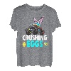 Oster-Junge Monster Truck Crushing Egg Bunny Ostertag T-Shirt