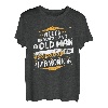 Lustiges Mundharmonika-Spieler, Musikinstrument, alter Mann, Geschenk T-Shirt