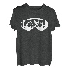 Lustige Snowboardbrille Wintersport Skibrille T-Shirt