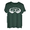 Lustige Snowboardbrille Wintersport Skibrille T-Shirt