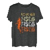 Angler Spruch Komm her Fischi Fischi Angeln T-Shirt